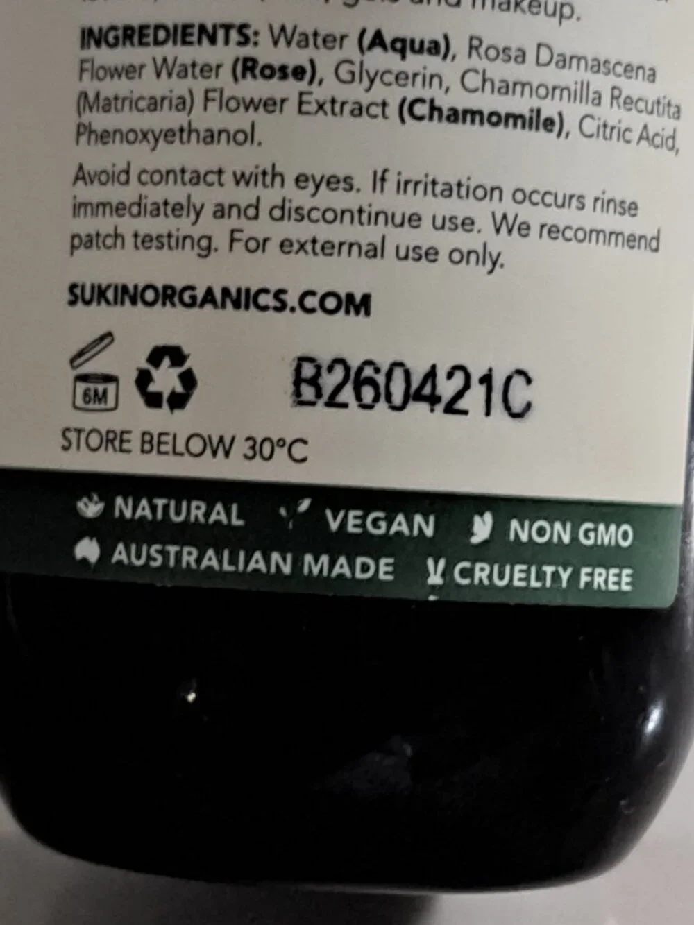 SUKIN Original Hydrating Mist Toner